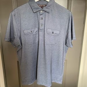 Like new Michael kors pocket polo. Large